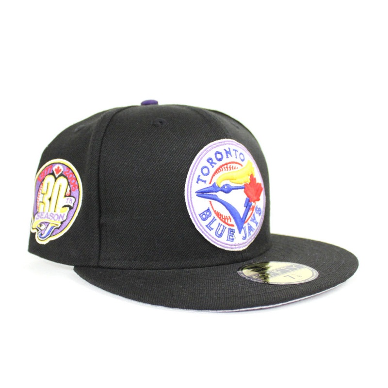 Toronto Blue Jays New Era 59Fifty Fitted Hat (1977 2006 30th Season Gray Under Brim) 7