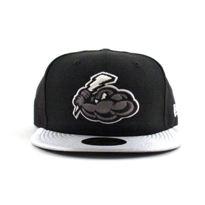Trenton Thunder New Era 59FIFTY Custom Fitted Hats (Air Jordan Chrome 8 VIII Retro) 7 1/4