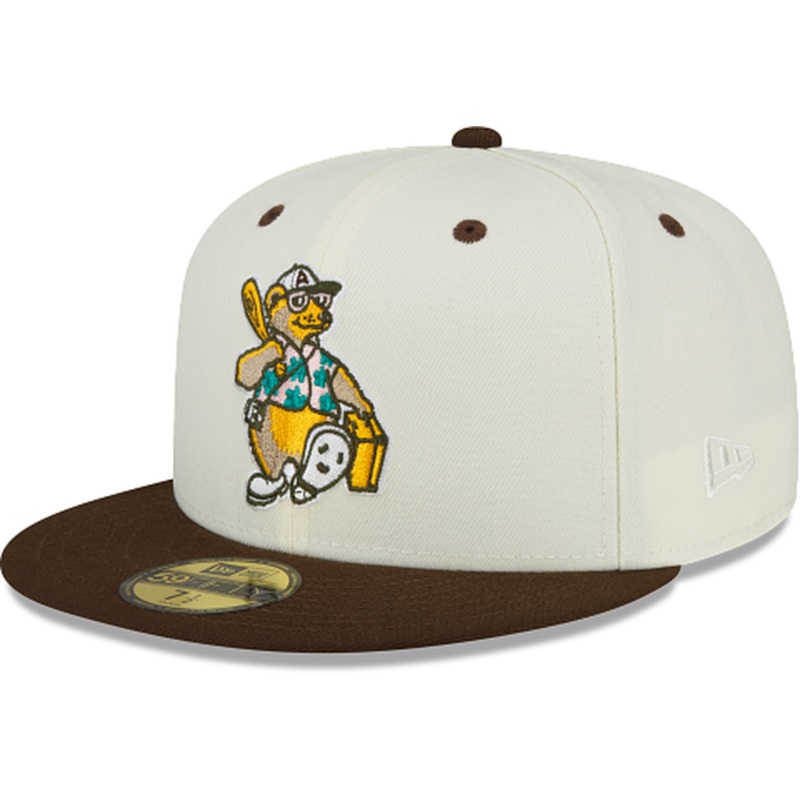 New Era Asheville Tourists Chrome 59FIFTY Fitted Hat