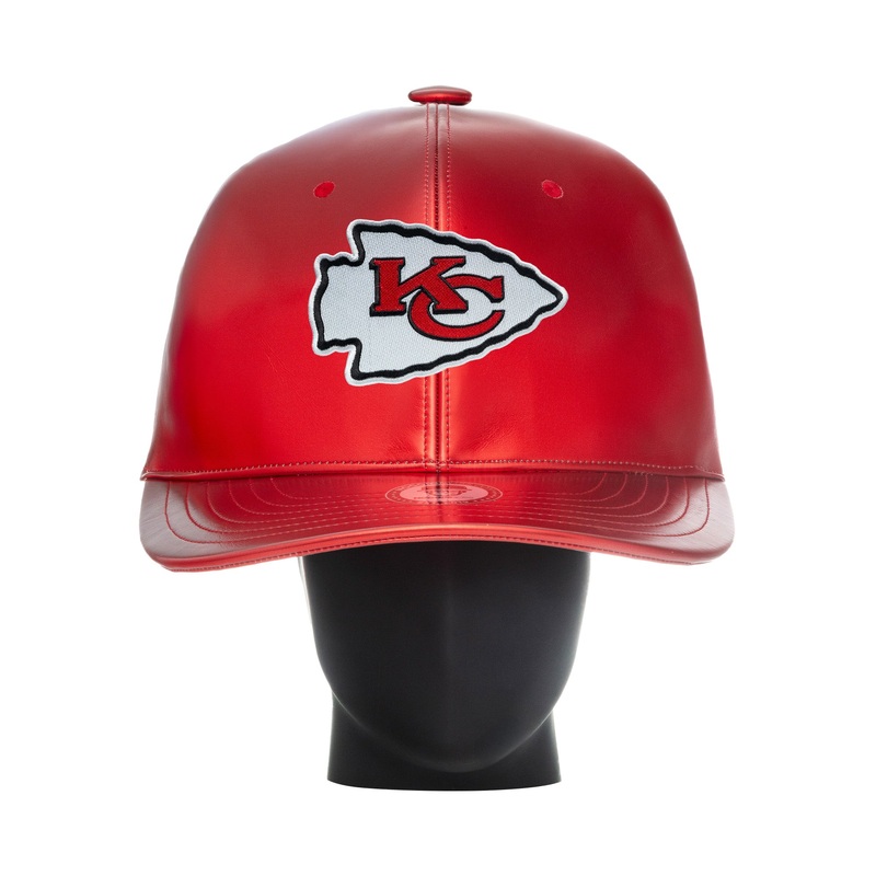 Kansas City Chiefs “Chrome Dome” Noggins Black “Chrome Dome” (S/M)