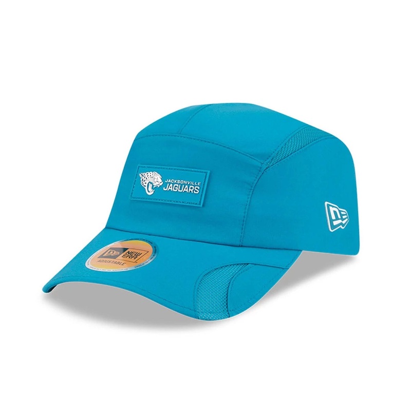 Jacksonville Jaguars NFL Sideline 2025 Turquoise Runner Adjustable Cap OSFM