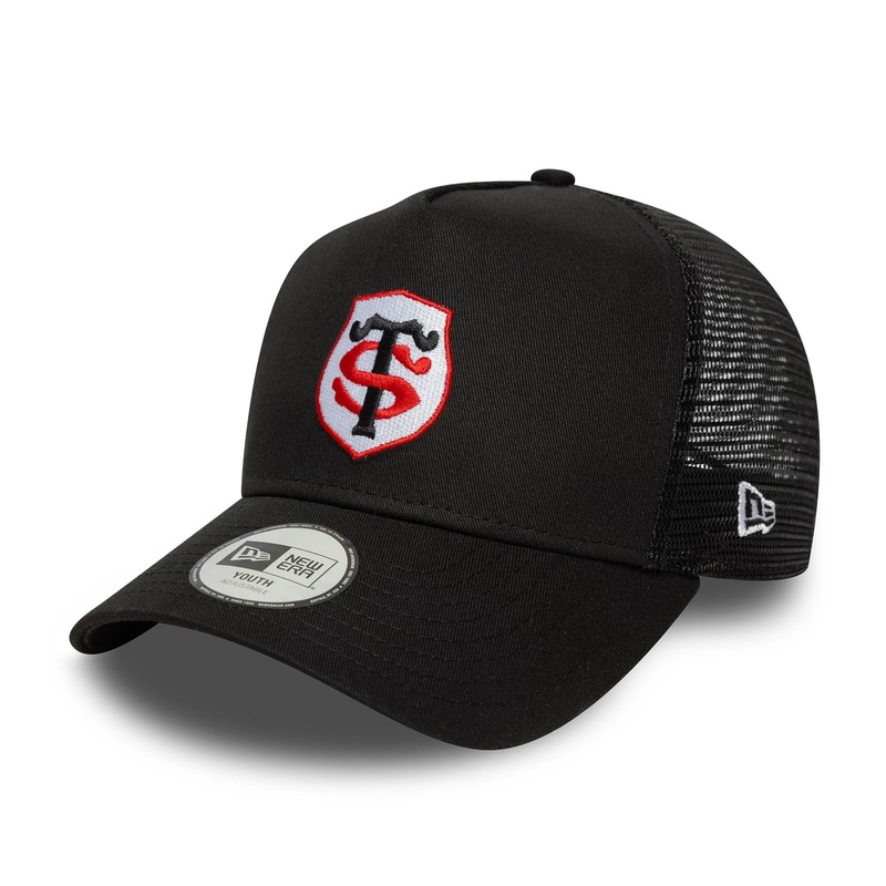 Stade Toulousain Kids Core Black 9FORTY E-Frame Trucker Adjustable Cap Youth