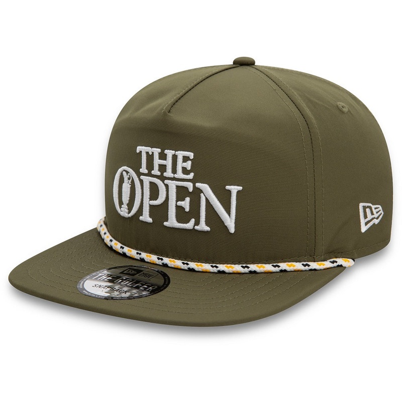 The Open Championships Featherweight Poly Green Golfer Cap One Size