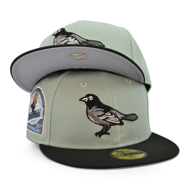 Baltimore Orioles “THE BIRDS FROM EVEREST” Exclusive New Era 59Fifty Fitted Hat – Everest/Black 6 7/8