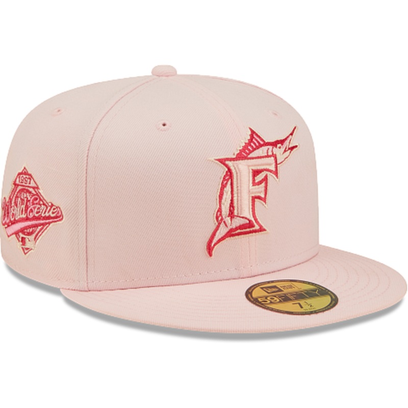 New Era  Florida Marlins Blossoms 2022 59FIFTY Fitted Hat