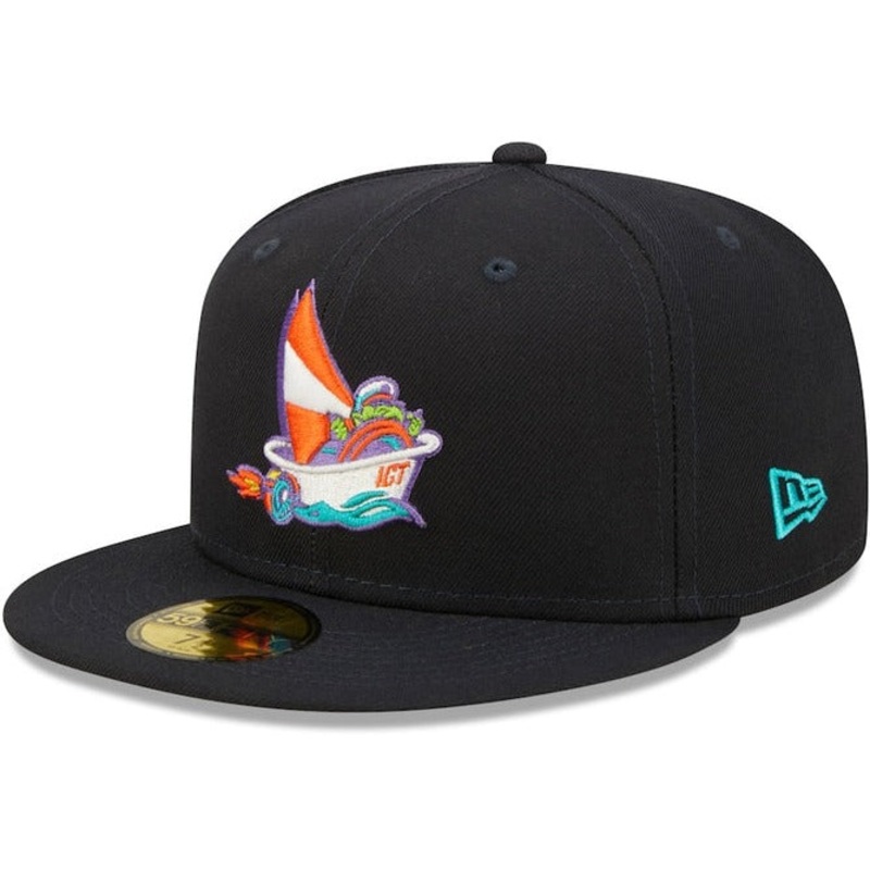 New Era Wichita Wind Surge Navy Authentic 59FIFTY Fitted Hat