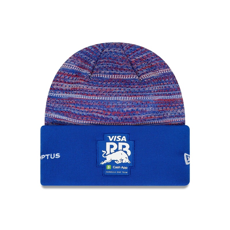 Visa Cash App RB Daniel Ricciardo Dark Blue Wide Cuff Knit Beanie Hat OSFM