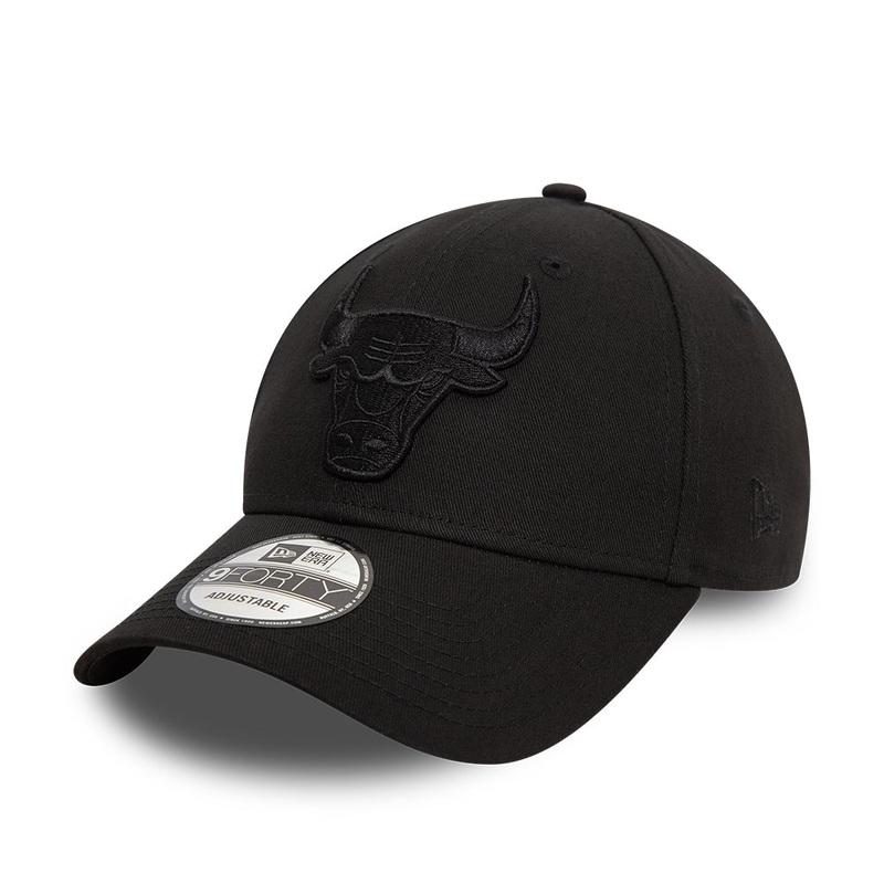 Chicago Bulls 9FORTY NBA Essential Black Cap One Size