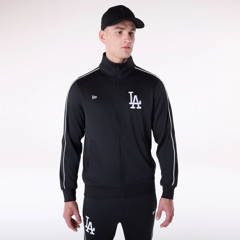 LA Dodgers MLB Track Top Black Track Jacket XS