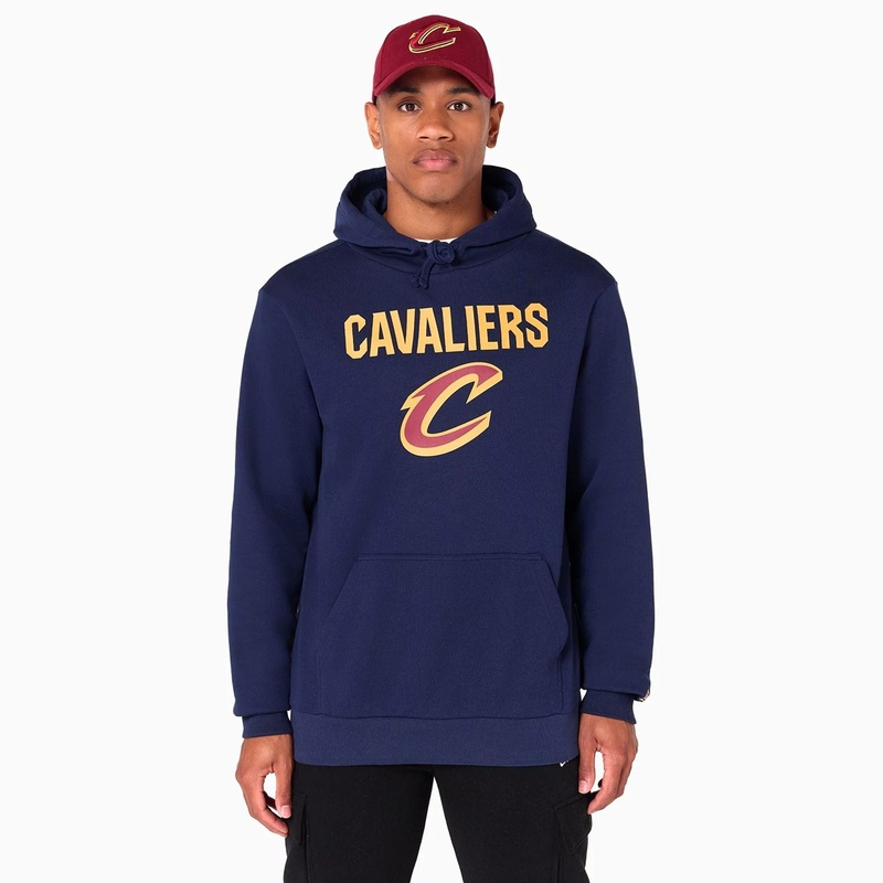 Cleveland Cavaliers NBA Navy Pullover Hoodie XS