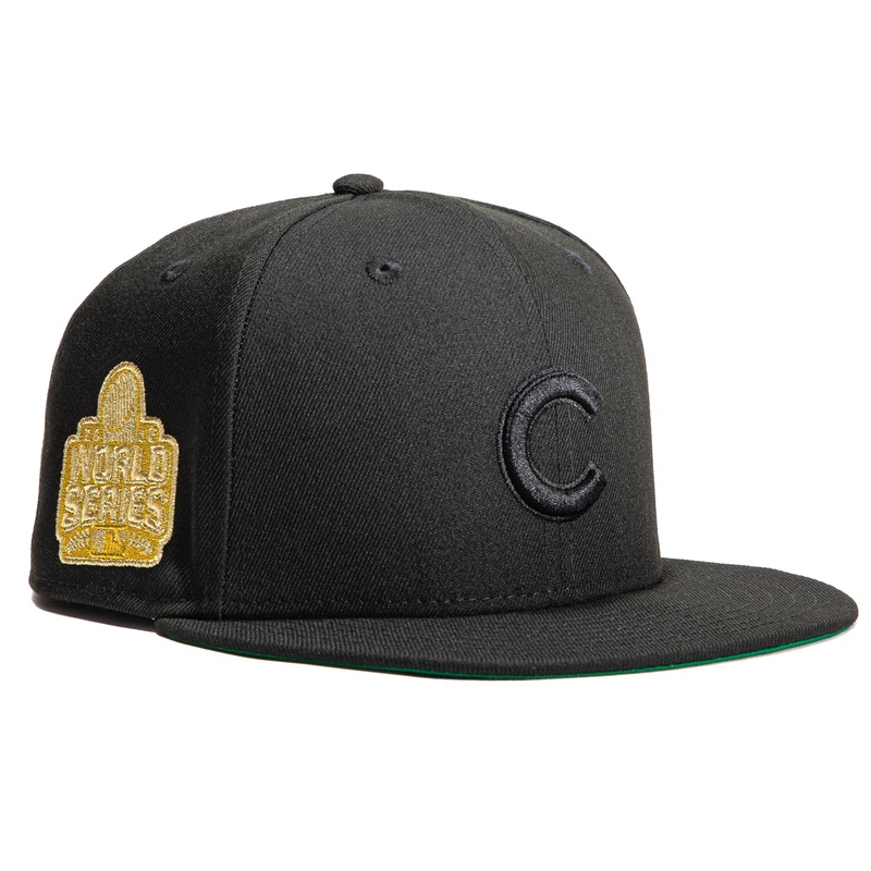 New Era  Chicago Cubs ‘Gold Digger’ 2016 World Series 59FIFTY Fitted Hat