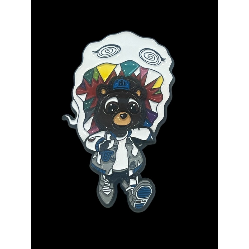 UPTOWN BEAR SPINING PIN