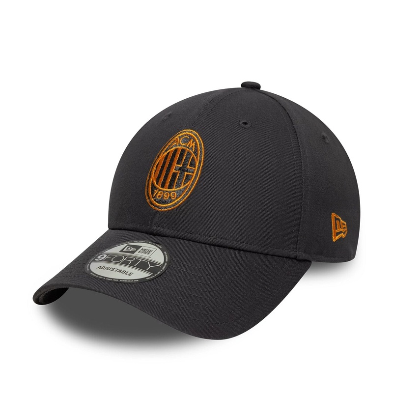 AC Milan Colour Pop Dark Grey 9FORTY Adjustable Cap OSFM