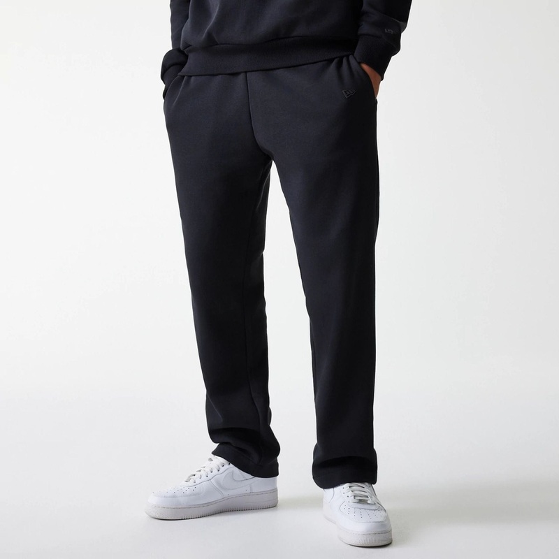 New Era Black Straight Leg Joggers XS