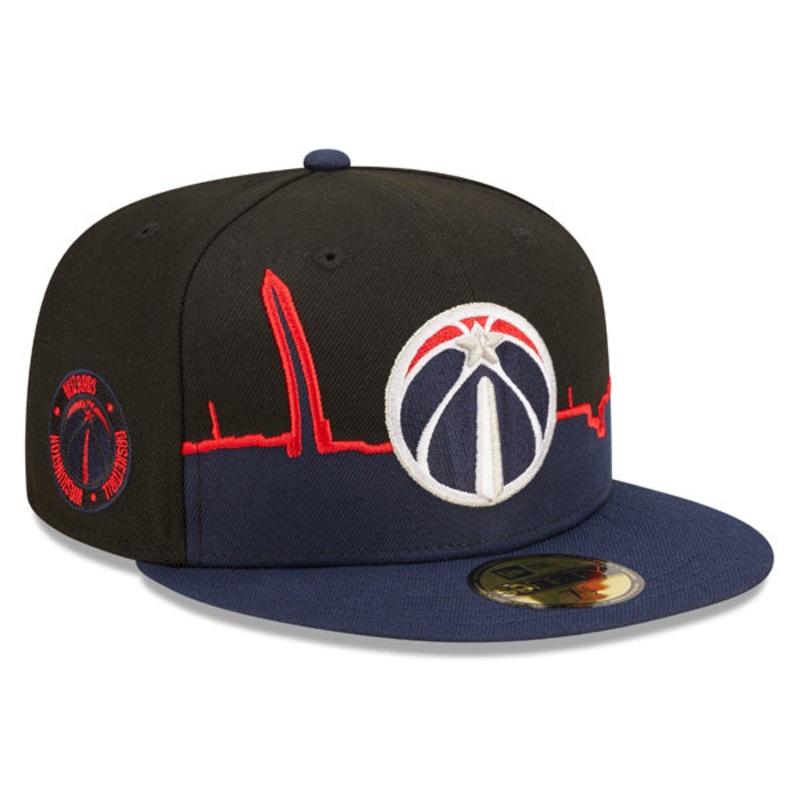 Washington Wizards New Era 2022 NBA Tip-Off 59FIFTY Fitted Hat – Navy/Black 7