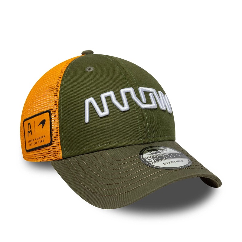 Arrow McLaren Indycar Nolan Siegel Green 9FORTY Adjustable Cap OSFM