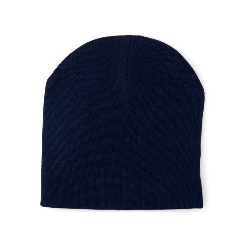 Solid Non Cuff Knit – Navy Adjustable