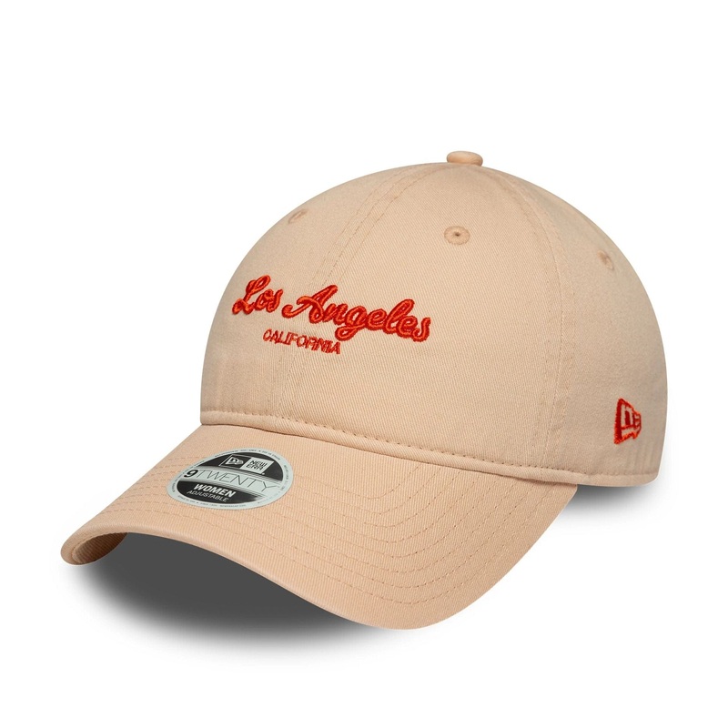 Womens New Era City Pastel Pink 9TWENTY Adjustable Cap OSFM