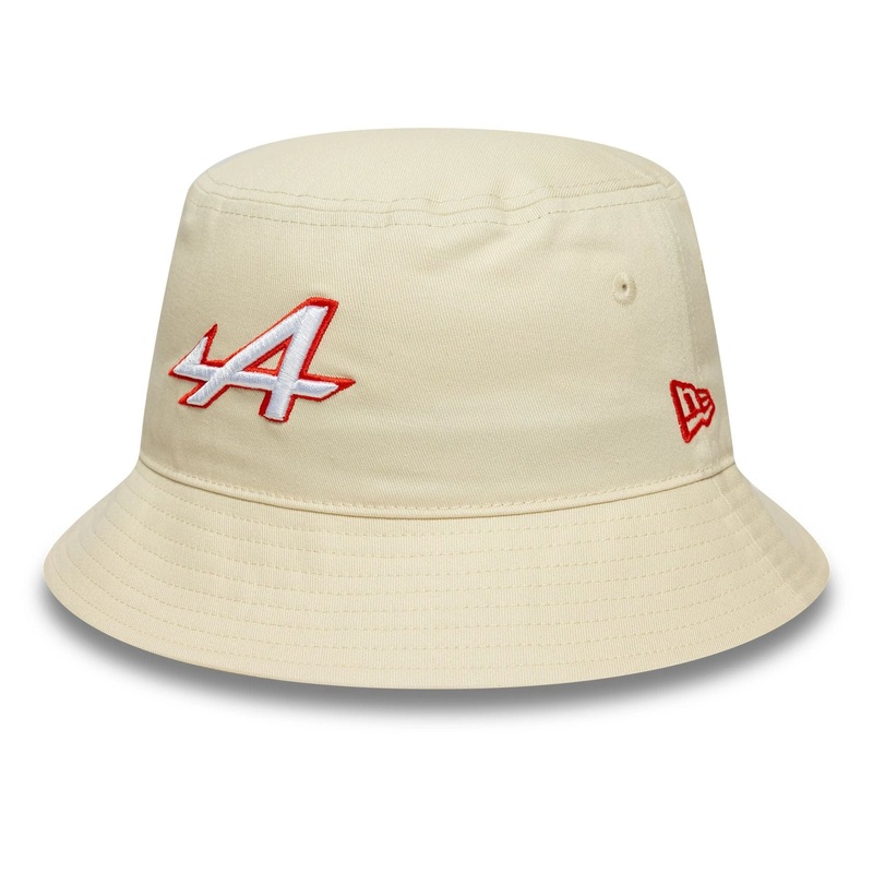 Alpine Racing Seasonal Pop Cream Tapered Bucket Hat S