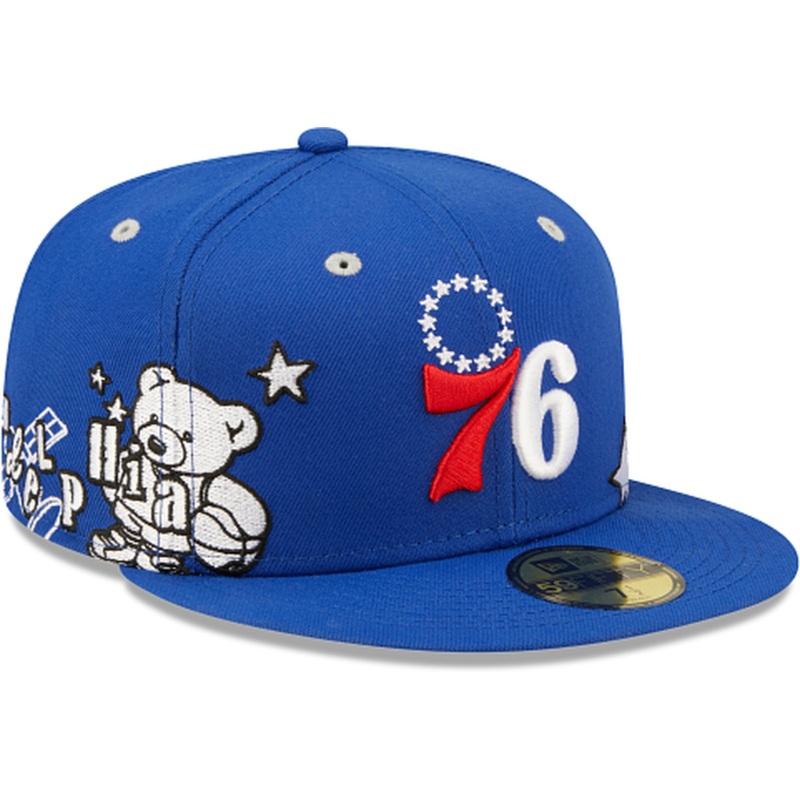 New Era Philadelphia 76ers Teddy 2022 59FIFTY Fitted Hat