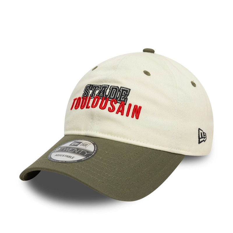 Stade Toulousain Contrast Visor White 9TWENTY Adjustable Cap OSFM