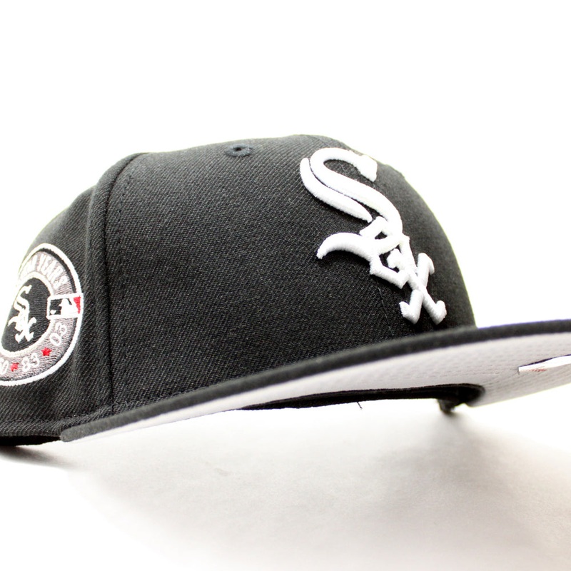 Chicago White Sox 33 50 83 03 All Star Years New Era Fitted 59Fifty Hat (Black Gray Under Brim) 7