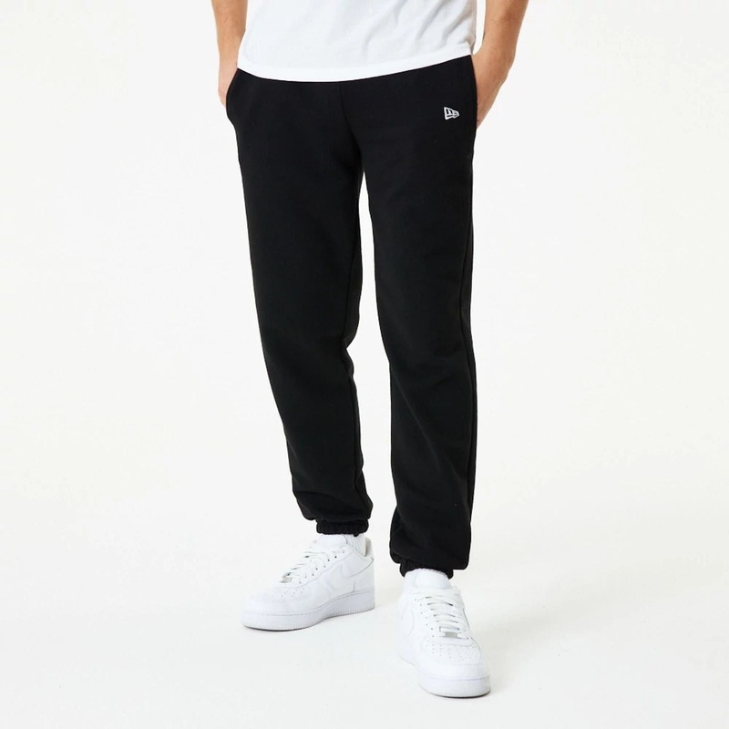 New Era Essential Black Joggers XS