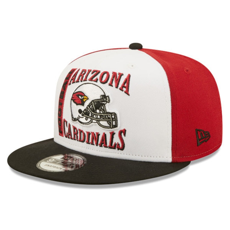 Arizona Cardinals New Era HELMET HIT 9Fifty Snapback NFL Hat  White/Red/Black