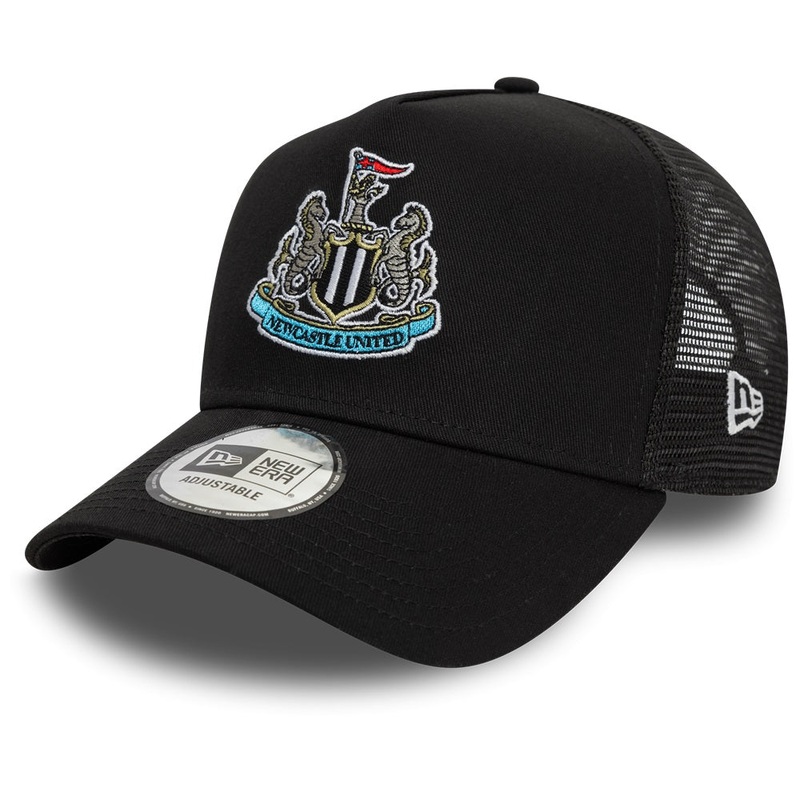 Newcastle United FC Core E-Frame Trucker Black Cap One Size