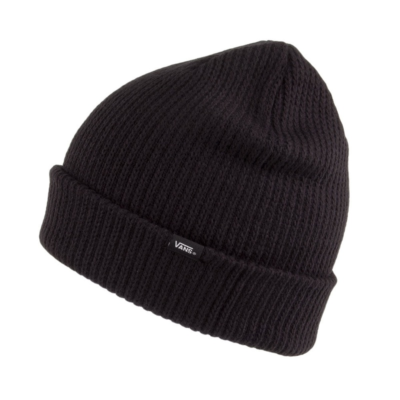 Vans Hats Core Basics Beanie Hat – Black 1-Size