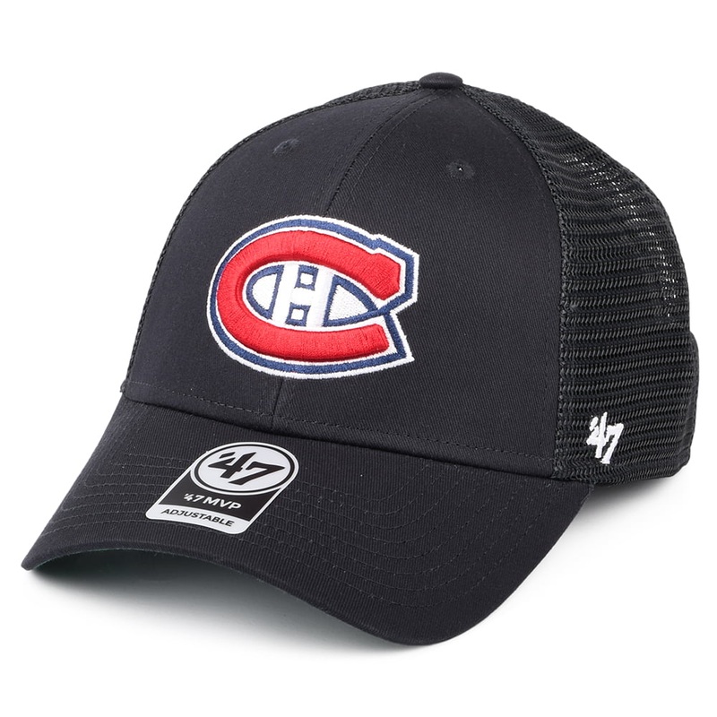 47 Brand Montreal Canadiens Trucker Cap – NHL Branson MVP – Navy Blue Adjustable