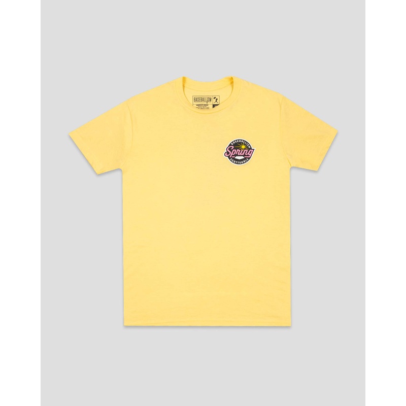 Spring Ball Cactus T-Shirt – Yellow Small