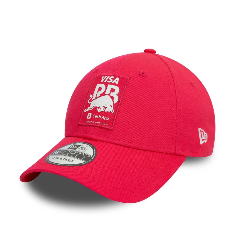 Visa Cash App Racing Bulls Seasonal Bright Pink 9FORTY Adjustable Cap OSFM