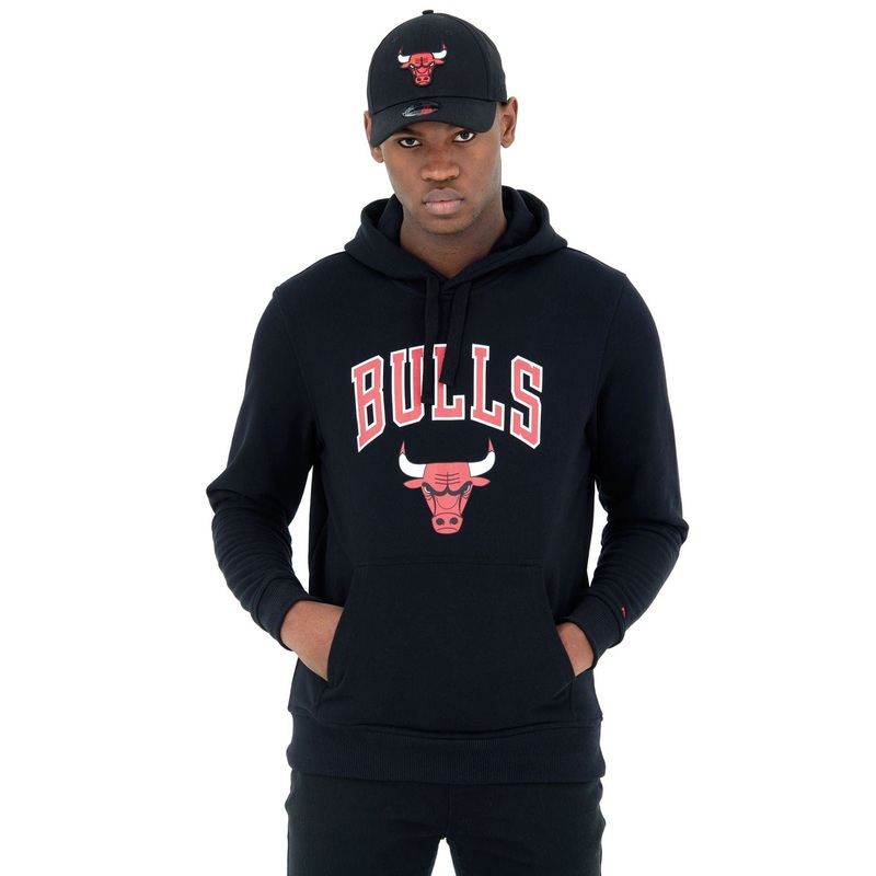 Chicago Bulls NBA Regular Black Pullover Hoodie XS