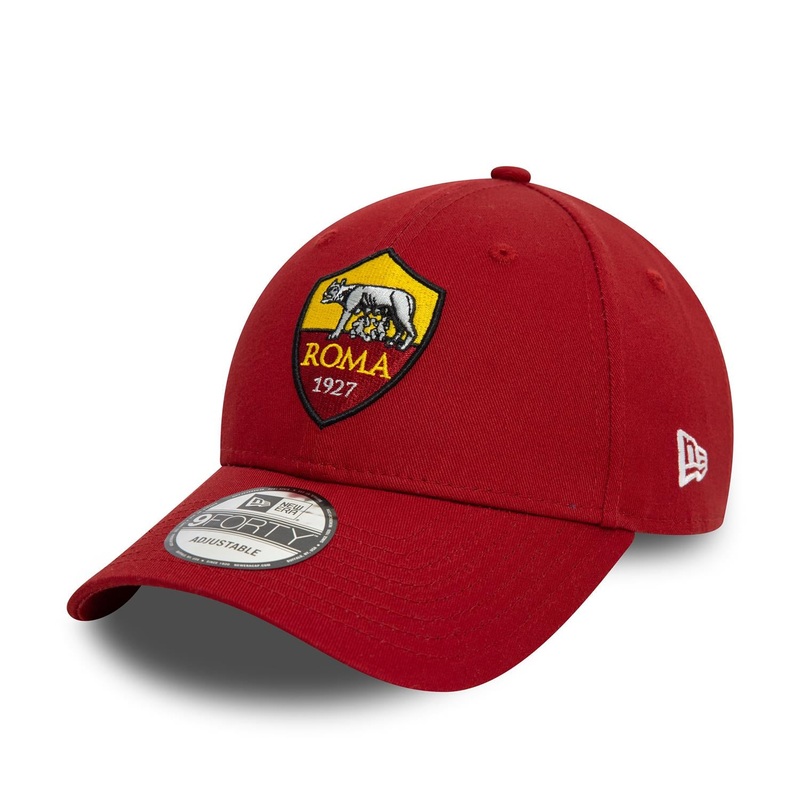 AS Roma 9FORTY Core Dark Red Cap One Size